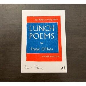 Ana Inciardi Mini Print - Lunch Poems